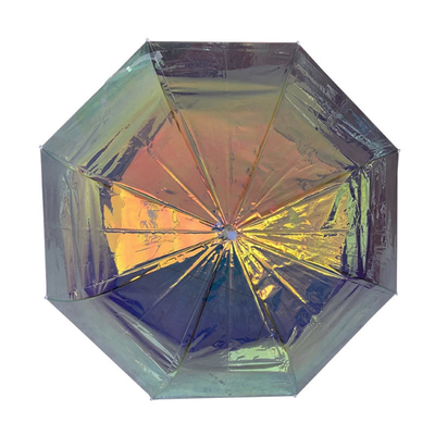 POE Holographic Magic Laser Auto Parapluie de style américain