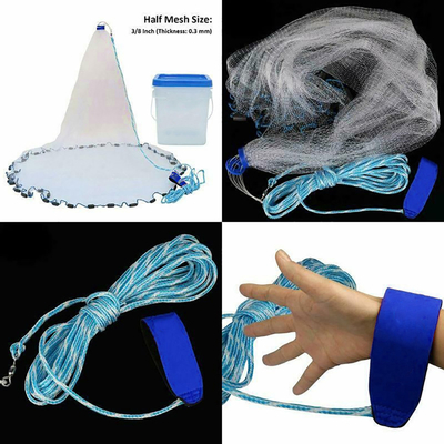 Matériau PP Petite guelle filet de pêche portable pour l'élevage de culture au détail aux prix