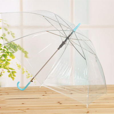 Promotion Publicité parapluie en PVC avec logo personnalisé et cadre métallique noir