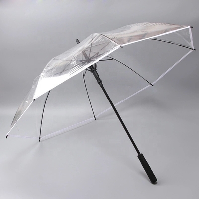 Impression personnalisée de logo Parapluie en PVC pour la publicité promotionnelle et les activités de plein air
