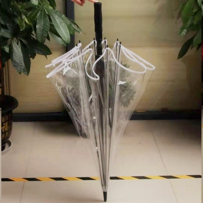 Impression personnalisée de logo Parapluie en PVC pour la publicité promotionnelle et les activités de plein air