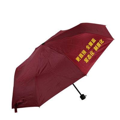 Adultes 23 pouces en argent plastique extérieur écran solaire parapluie pliable parapluie cadeau