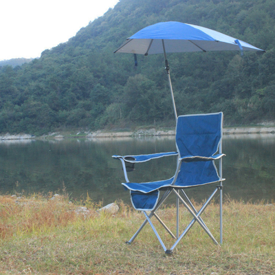 Chaise de plage portable à sac à dos avec parapluie réglable et couleur personnalisée 50*50*80cm