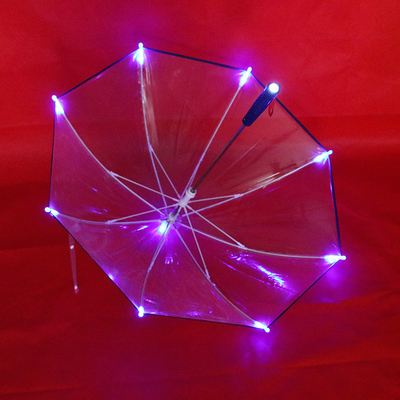 Parapluie LED pour enfants imprimé sur tissu POE