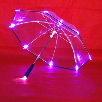 Parapluie LED pour enfants imprimé sur tissu POE