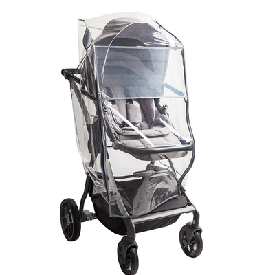 EVA personnaliser le bouclier anti-température transparent PVC couverture de pluie pour poussette pour bébé