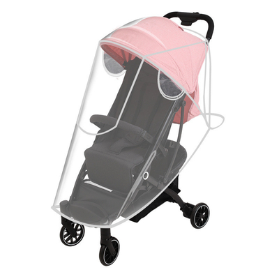 EVA personnaliser le bouclier anti-température transparent PVC couverture de pluie pour poussette pour bébé