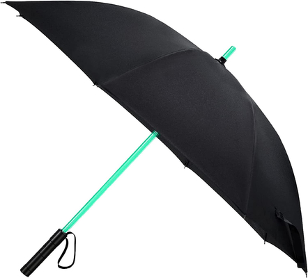 Lumières scandinaves Katana parapluie LED Lumières Samurai Design épée 190T Tissu en nylon