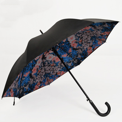 Contrôle manuel Parapluie personnalisée du logo de la société pour l'impression numérique sur le terrain de golf