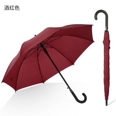 Parapluie de golf en plastique pour hommes promotion personnalisée et caractéristique étanche