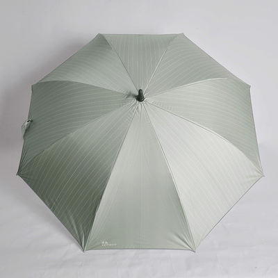 Parapluie en argent de titane LED Business Golf parapluie automatique 27&quot;*8k cadre en fibre de verre