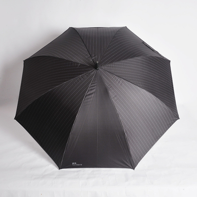 Parapluie en argent de titane LED Business Golf parapluie automatique 27&quot;*8k cadre en fibre de verre