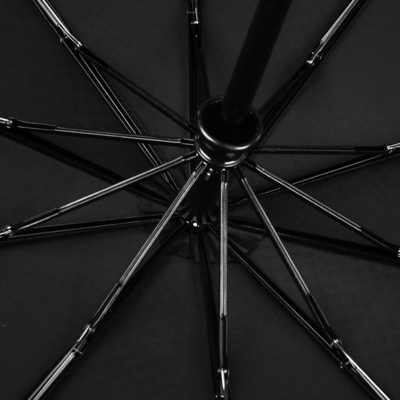 Parapluie publicitaire en fibre de verre avec fonction d'ouverture et de fermeture automatique à trois couches