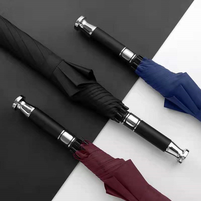 Parté Rolls-Royce poignée Logo personnalisé Impression Parapluie de golf 8k cadre solide étanche au vent