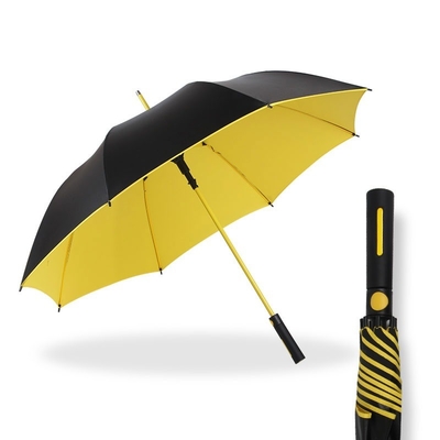 Logo Imprimé Auto Open Parapluie de golf avec le matériel du panneau Pongee et tout en une fonction
