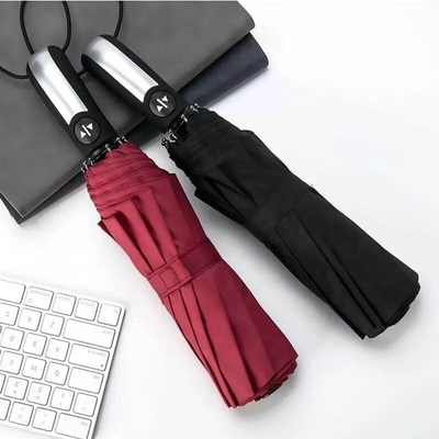 Ponge noir imperméable à l'eau Auto Paraguas à la mode 3 parapluie UV pliable automatique