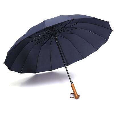 115 cm de diamètre ouvert Publicité parapluie de golf avec impression de logo personnalisé et ouverture automatique
