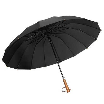 115 cm de diamètre ouvert Publicité parapluie de golf avec impression de logo personnalisé et ouverture automatique