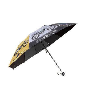 Parapluie en vinyle de style américain avec couleur de transfert de chaleur et logo personnalisé