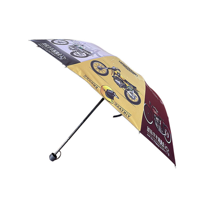 Parapluie en vinyle de style américain avec couleur de transfert de chaleur et logo personnalisé