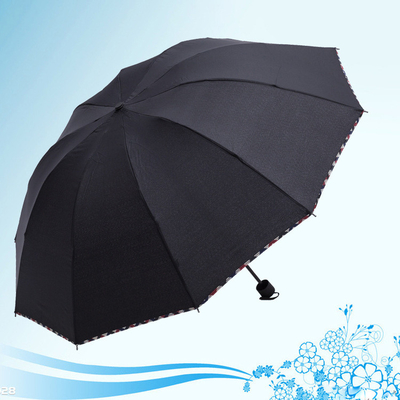Promotions de style minimaliste parapluie avec couleur personnalisée et logo d'impression numérique