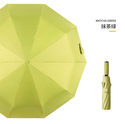 Marché automobile Mental Shaft Parapluie solaire avec logo personnalisé et tissu noir revêtu UV