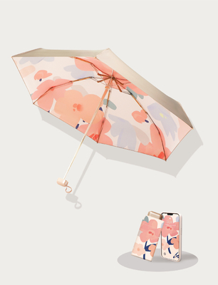 Mini parapluie en titane tout en une fonction 6 panneaux poche 5 couche couche UV