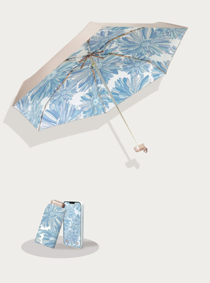 Mini parapluie en titane tout en une fonction 6 panneaux poche 5 couche couche UV