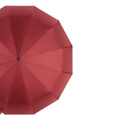 Parapluie à revêtement noir pliable à poignée spéciale pour une personnalisation agile de la chaîne d'approvisionnement
