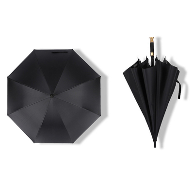 Parapluie de golf pour adultes de style minimaliste avec impression de logo personnalisé et fonction de blocage UV