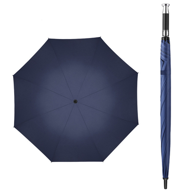 190T Tissu Ponegee Grand parapluie avec logo personnalisé imprimé et anti-UV automatique