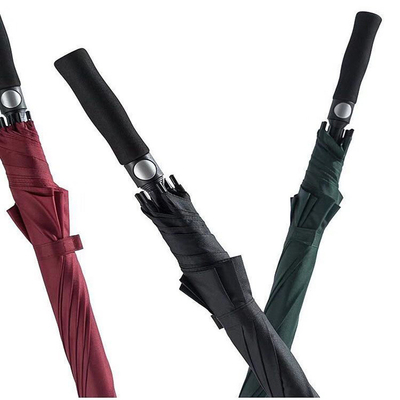 Parapluie de golf de 30 pouces extra grand imprimé de logo étanche à vent grand luxe publicité personnalisée