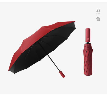 10k protection UV parapluie pliable étanche au vent pour hommes et femmes