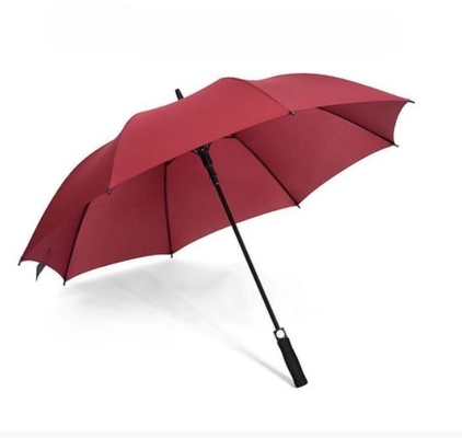 Logo personnalisé imprimé Grand parapluie d'affaires de luxe étanche au vent avec poignée EVA
