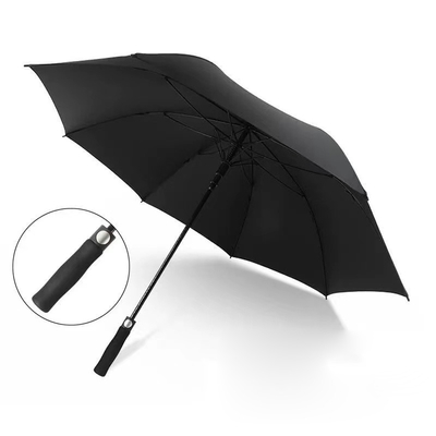Logo personnalisé Imprimé Grand parapluie d'affaires étanche au vent pour la commodité du voyage