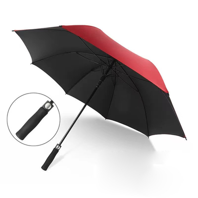 Logo personnalisé Imprimé Grand parapluie d'affaires étanche au vent pour la commodité du voyage