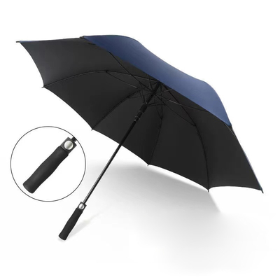Logo personnalisé Imprimé Grand parapluie d'affaires étanche au vent pour la commodité du voyage