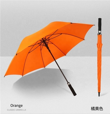 Logo d'impression personnalisé Parapluie droite pour adultes 30 pouces * 8K Conception étanche