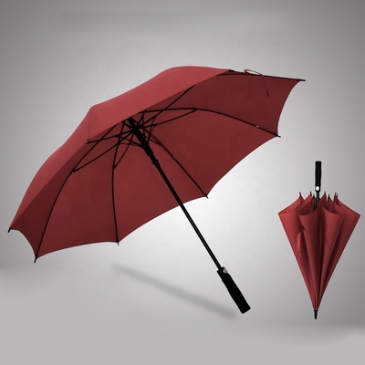 Logo d'impression personnalisé Parapluie droite pour adultes 30 pouces * 8K Conception étanche