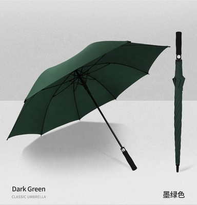 Logo d'impression personnalisé Parapluie droite pour adultes 30 pouces * 8K Conception étanche