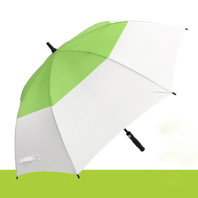 Parapluie droite de 23 pouces 8 côtes en Europe avec tissu écologique et cadre métallique
