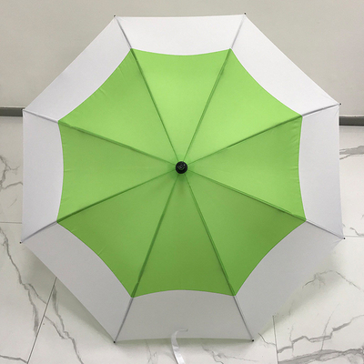 Parapluie droite de 23 pouces 8 côtes en Europe avec tissu écologique et cadre métallique