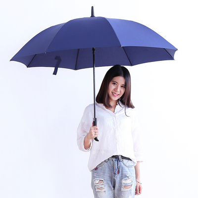 Impression de logo personnalisé parapluie de golf en plastique de 25 pouces avec conception ouverte automatiquement et durable