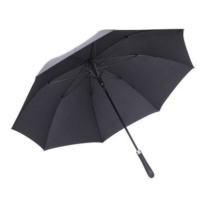 Impression de logo personnalisé parapluie de golf en plastique de 25 pouces avec conception ouverte automatiquement et durable