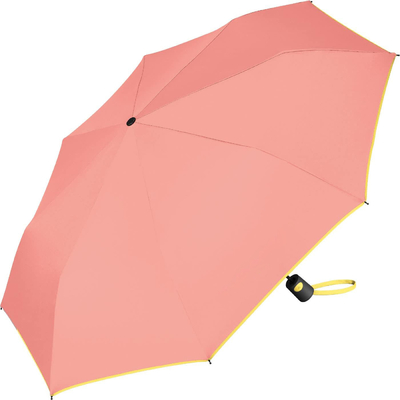 Logo personnalisé Imprimé Couleur correspondante Parapluie Mode Style Panneau de revêtement noir Matériau