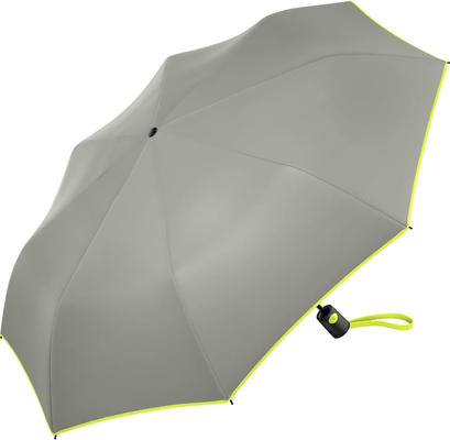 Logo personnalisé Imprimé Couleur correspondante Parapluie Mode Style Panneau de revêtement noir Matériau