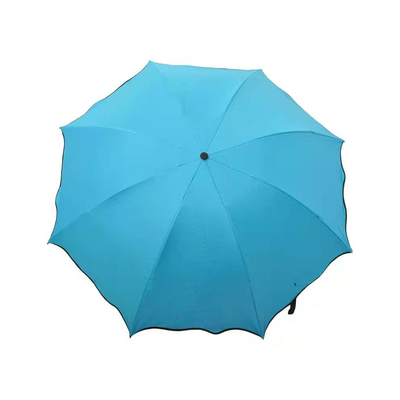 Chaîne d'approvisionnement agile UV résistant au vent Bloc 3Pold Compact Parapluie Logo personnalisé Imprimé