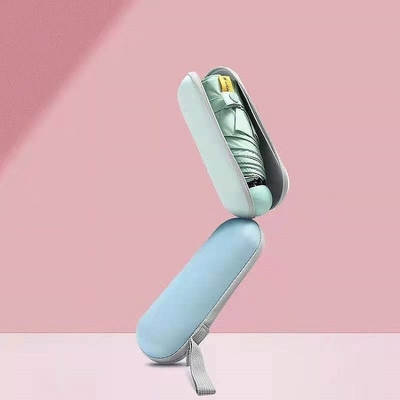 Mini-capsule de poche personnalisée cinq parapluies de protection UV pliables pour les voyages