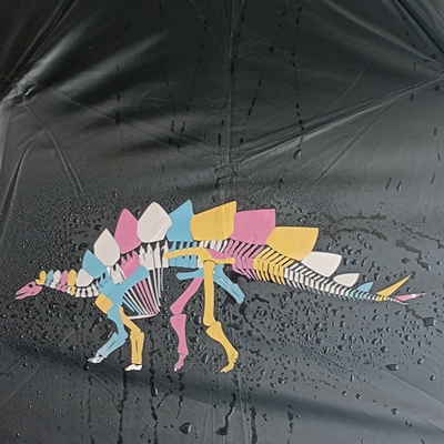 Parapluie pliable d'impression sur mesure avec fonction de changement de couleur magique et cadre en acier