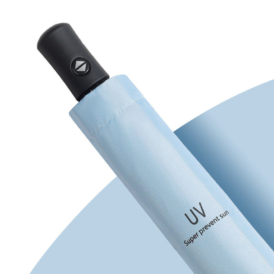 Populaire sur le marché, double parapluie automatique ouverte avec blocage UV et fonction de protection UV